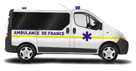 Camionnette ambulance