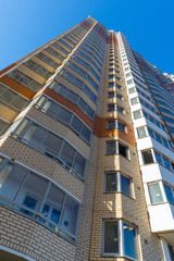 Modern multistory residential buildings