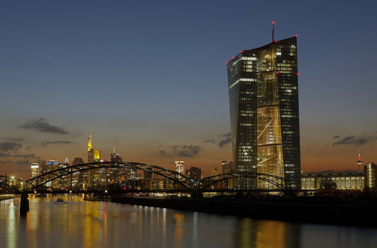 EZB Skyline Frankfurt am Main