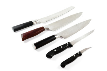 Verschiedene Küchenmesser