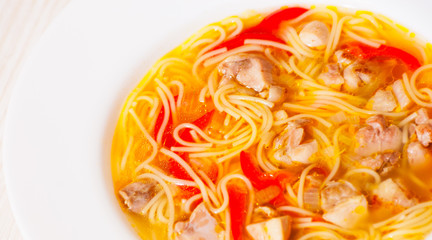 chicken noodle soup