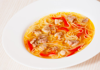 chicken noodle soup