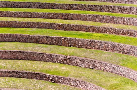 Ruinen von Moray in Peru