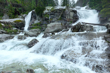 Great Cold Valley summer view (High Tatras, Slovakia).