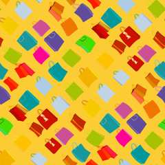 Shopping bags seamless