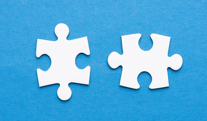 Two puzzle pieces