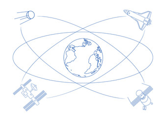 Logo for International Day of Human Space Flight