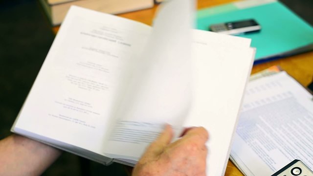 Flipping book dictionary