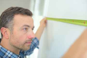 Using a tape measure