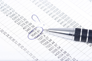 Reconciliation of financial data