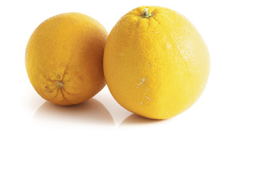 two oranges