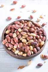 Peanuts in bowl