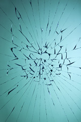 Obraz premium broken glass