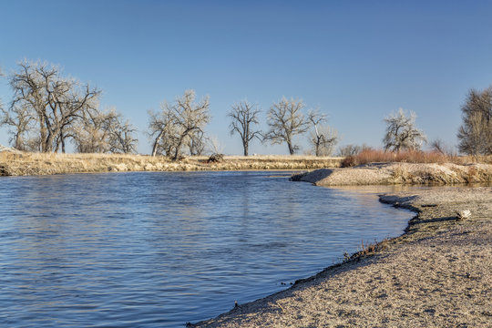 South Platte River In Colorado