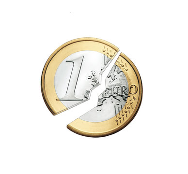 Euro zerbrochen