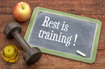 rest is training