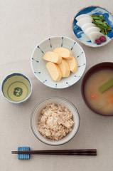 日本の朝食