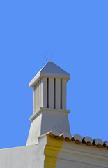 A typical Portuguese chimney pot