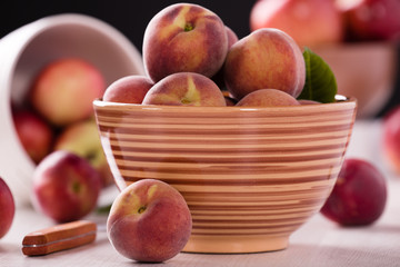 fresh peaches