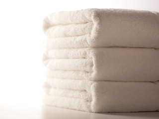 Fototapeta na wymiar Fluffy Towels