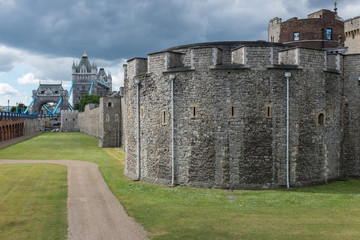 London - Tower of London and Tower Bridge