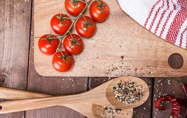 vegetables and spices