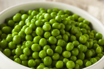 Organic Steamed Fresh Green Peas