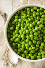 Organic Steamed Fresh Green Peas