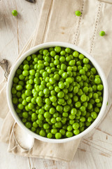 Organic Steamed Fresh Green Peas