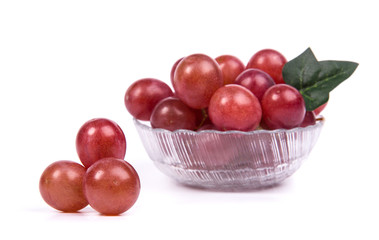 red grapes