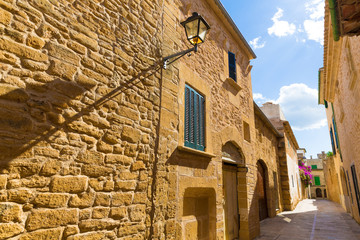 Alcudia Old Town in Majorca Mallorca Balearic