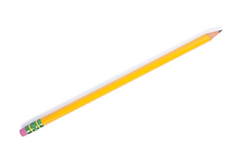 Pencil isolated on pure white background