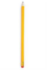 Pencil isolated on pure white background