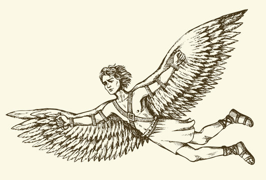 66 Icarus Stock Illustrations