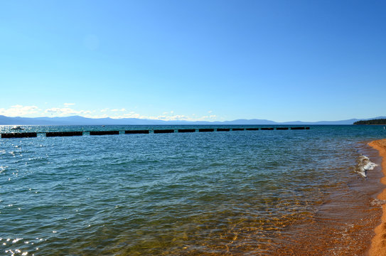 Clear water of Lake Tahoe, Nevada, USA