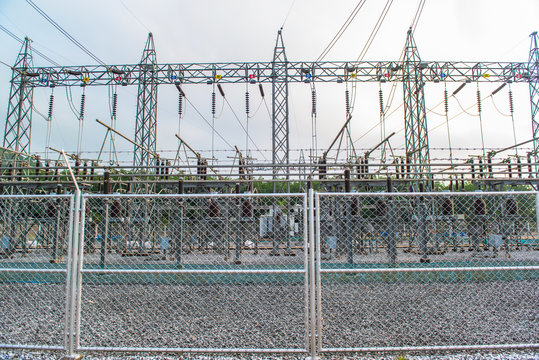 Power station for making electric energy