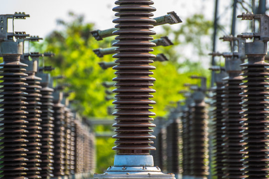 Power station for making electric energy