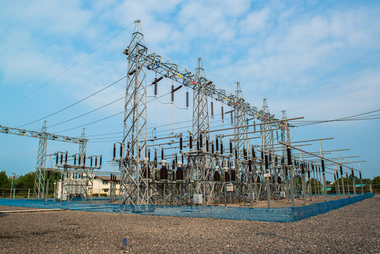 Power station for making electric energy
