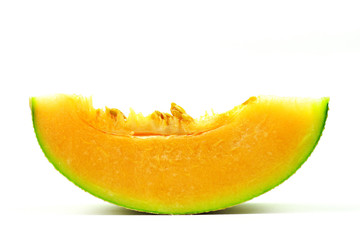 Fototapeta na wymiar Rock Melon isolated on white background