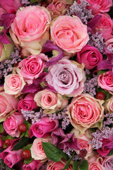 Pastel wedding flowers