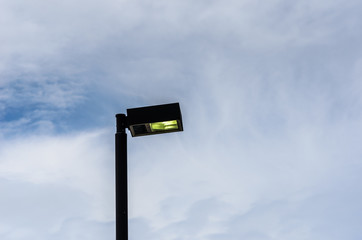Black Light pole and sky