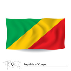 Flag of Republic of Congo