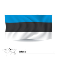 Flag of Estonia