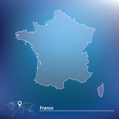 Map of France