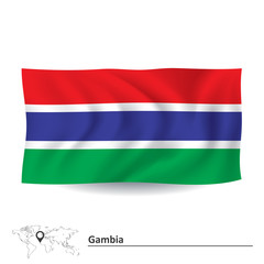Flag of Gambia