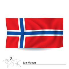 Flag of Jan Mayen