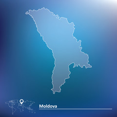 Map of Moldova