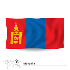 Flag of Mongolia
