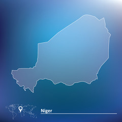Map of Niger