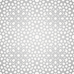 Background with seamless pattern in islamic style